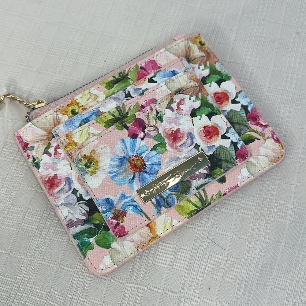 Betsey Johnson Zipper Card Case - Picture 5 of 9